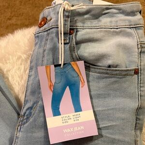 Wax Jean Women's Light Blue Skinny Jeans